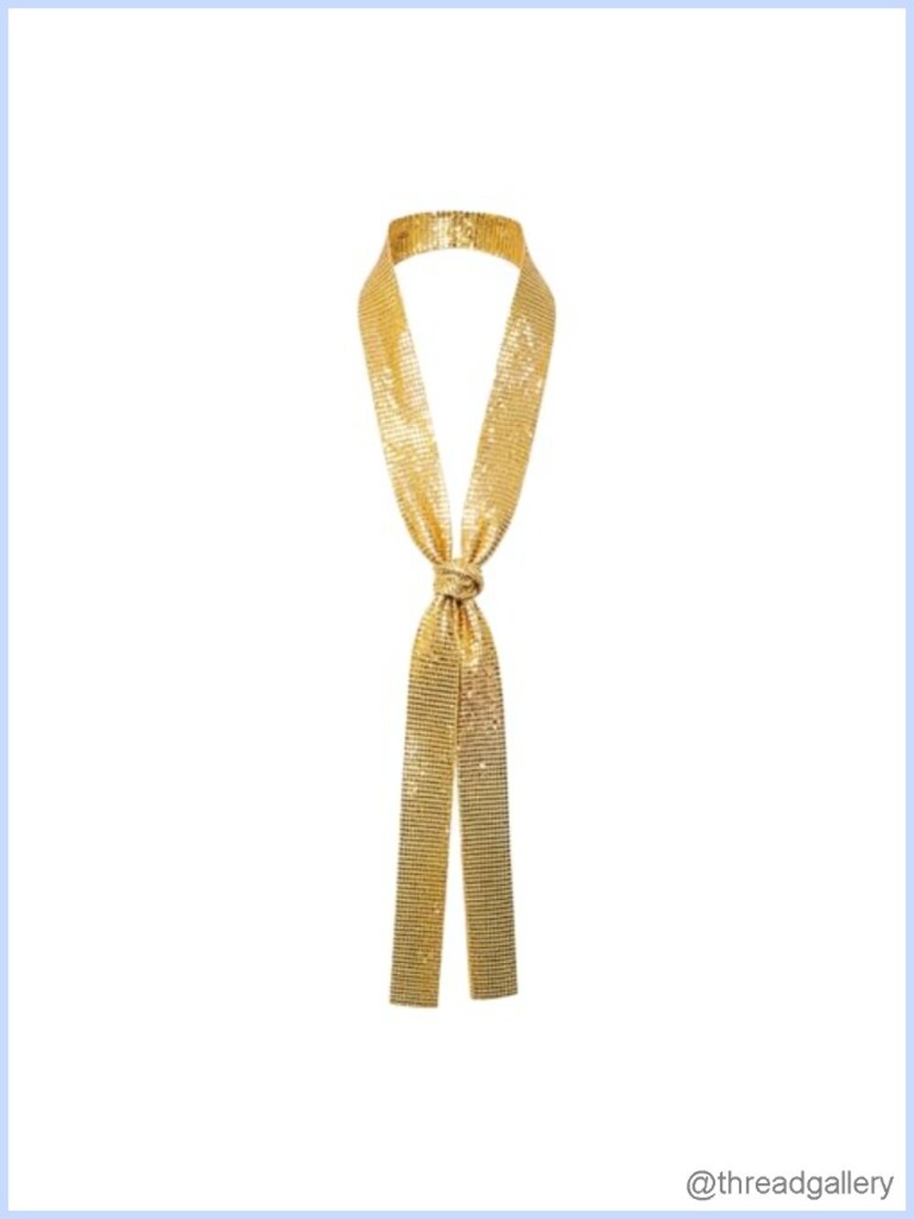 Sequin Scarf Tie for Women - 3-in-1 Sparkly Skinny Scarf Belt
